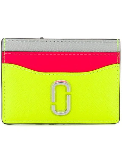 Shop Marc Jacobs Snapshot Cardholder In Yellow