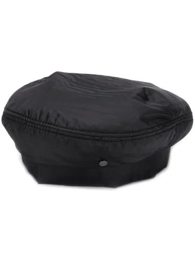 Shop Maison Michel Nolan Black Beret