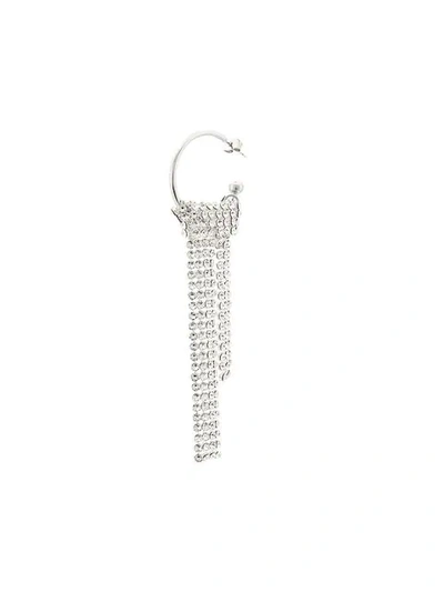 Shop Justine Clenquet Lux Single-earring - Silver