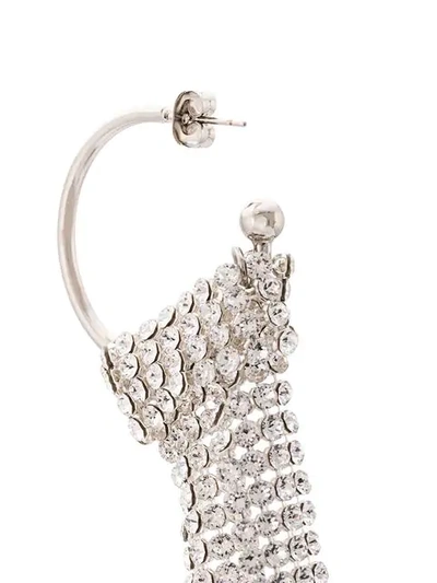 Shop Justine Clenquet Lux Single-earring - Silver