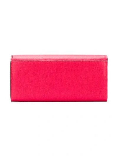 Shop Furla Babylon Logo Wallet In Red