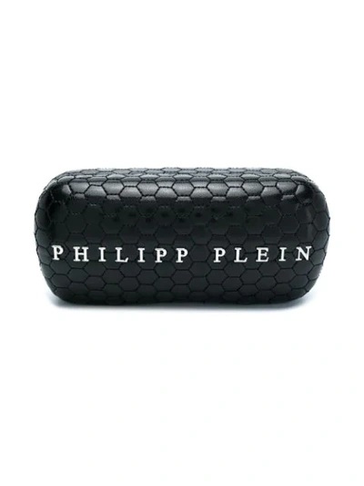 Shop Philipp Plein Bubble Sunglasses In Black
