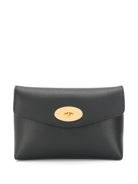mulberry pouch black