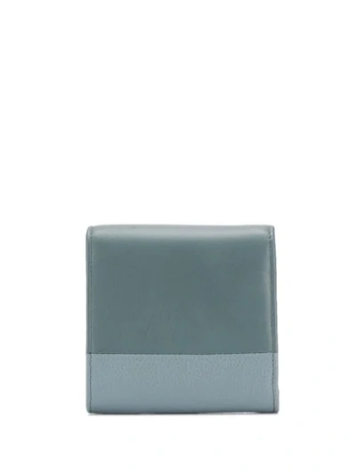 Shop Chloé Small Indy Wallet In Blue