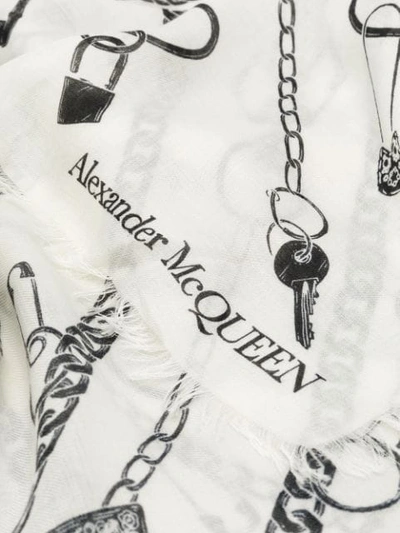 Shop Alexander Mcqueen Key Chain In 9260