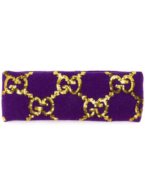 purple gucci headband