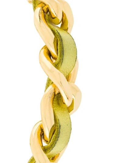 Pre-owned Chanel Chain Bracelets Set In Metallic