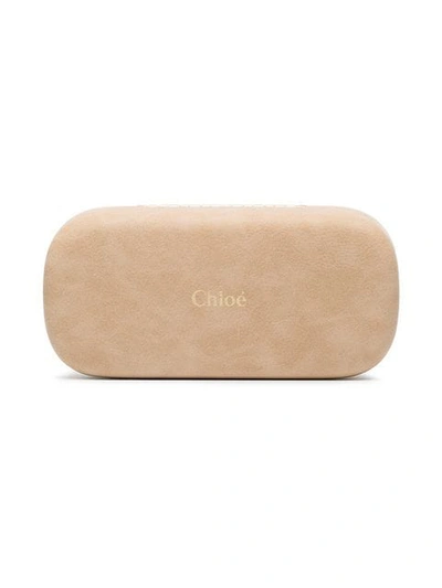 Shop Chloé Rosie Cat-eye Sunglasses In Pink