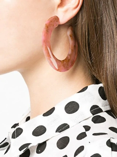 Shop Cult Gaia Kennedy Earrings In Pink