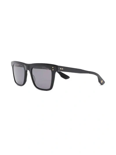 Shop Dita Eyewear Square Tinted Sunglasses In Black