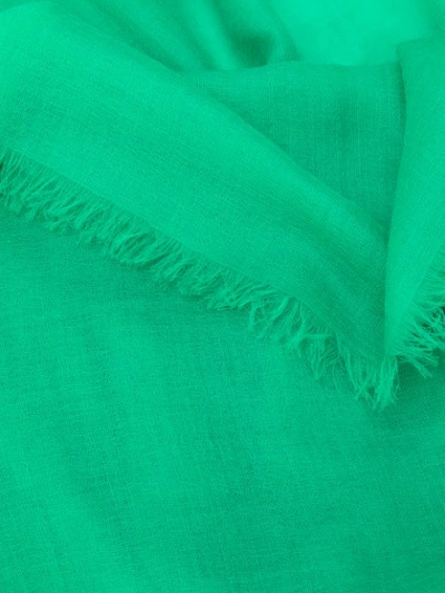 Shop N•peal Ultrafine Pashmina Shawl In Green