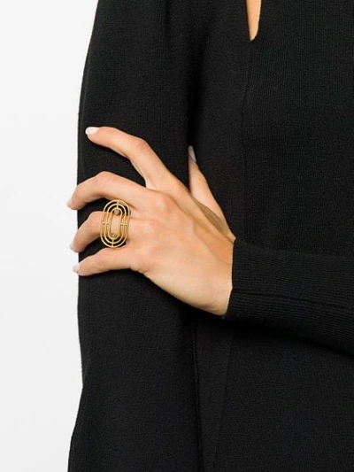 Shop Charlotte Valkeniers Minim Ring In Gold