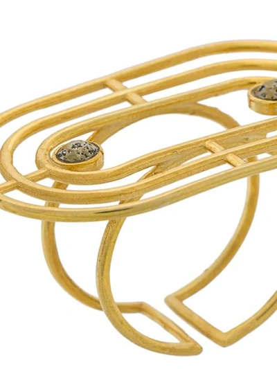 Shop Charlotte Valkeniers Minim Ring In Gold