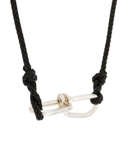 Shop Annelise Michelson Wire Cord Choker In Silver