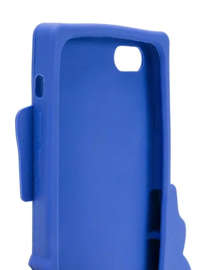 Shop Emilio Pucci Graphic Iphone 7 Case - Blue