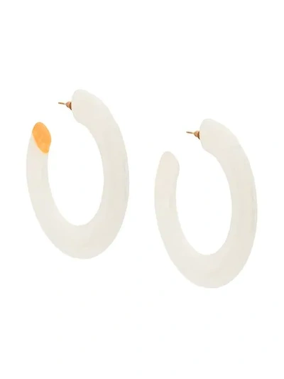 Shop Cult Gaia Kennedy Earrings In White