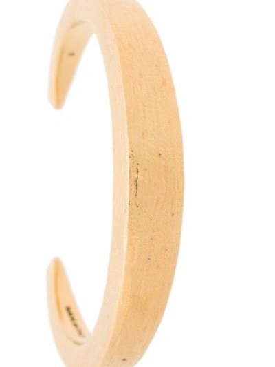 Shop Givenchy Classic Cuff In Gold