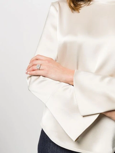Shop Monan Cocktail Ring In Silver