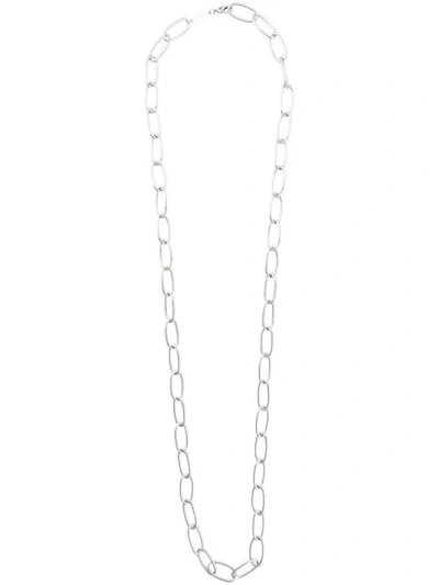 FEDERICA TOSI LONG CHAIN NECKLACE - 银色