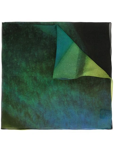 Shop Discord Yohji Yamamoto Butterfly Scarf In Multicolour