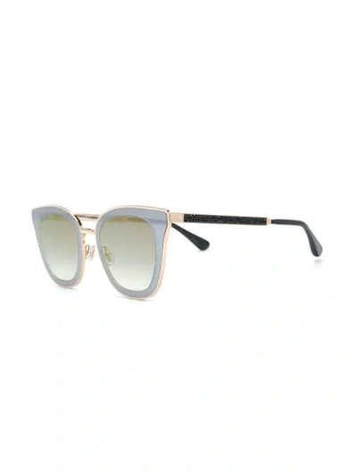Shop Jimmy Choo Lory 49 Sunglasses In Grey