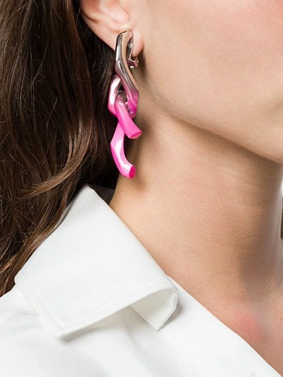 Shop Annelise Michelson Dechainee Earrings In Pink