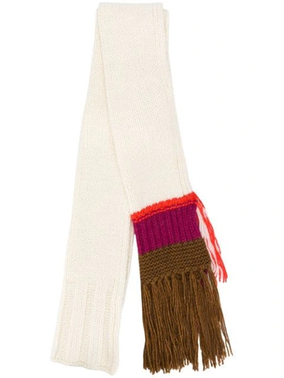 Shop Dorothee Schumacher Off Limits Scarf In White