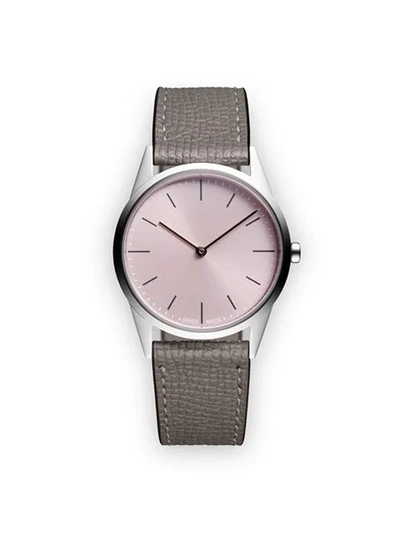 Shop Uniform Wares C33 Two-hand Watch In Metallic