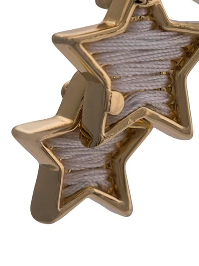 Shop Mignonne Gavigan Threaded Star Earrings In Gold