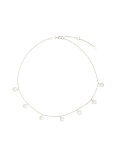 Shop Natasha Schweitzer Lulu Choker In Metallic