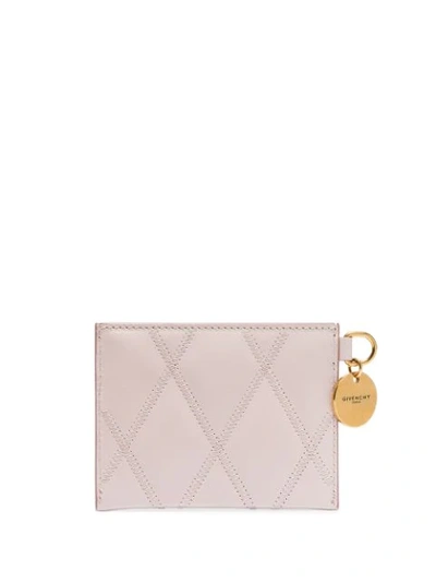 Shop Givenchy Gestepptes Kartenetui In Pink