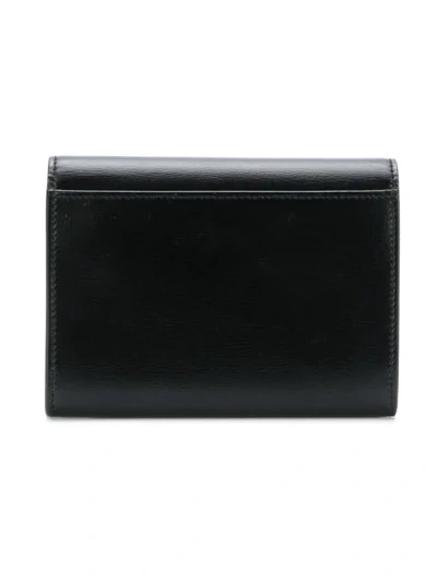 Shop Saint Laurent Bellechasse Small Envelope Wallet - Black
