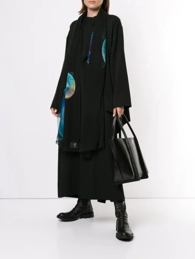 Shop Discord Yohji Yamamoto Bubble Scarf In Multicolour