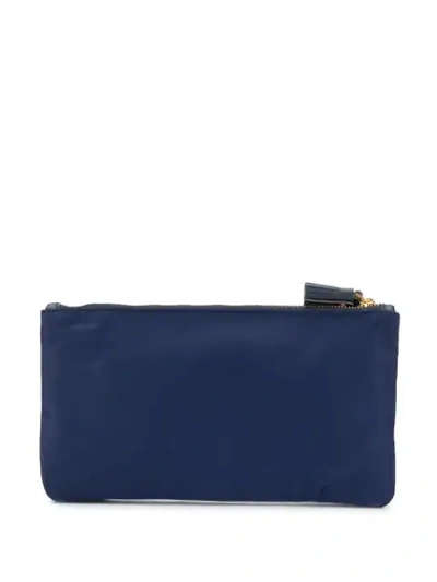 Shop Anya Hindmarch Filing Cabinet Pouch In Blue