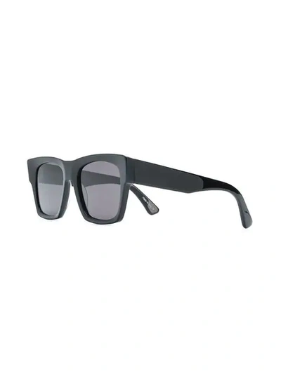 Shop Christian Roth Droner Sunglasses In Black