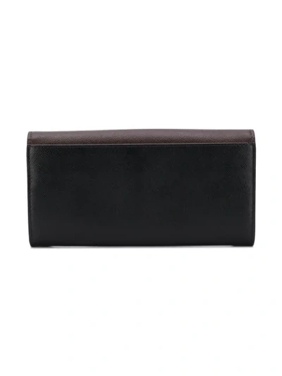 Shop Marni Trunk Continental Wallet In Black