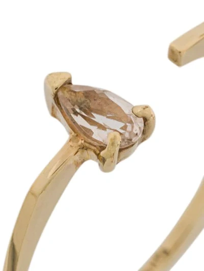 Shop Aliita 9kt Yellow Gold Argo Gota Morganite Ring