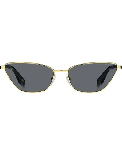 Shop Marc Jacobs Marc 369 Sunglasses In Gold