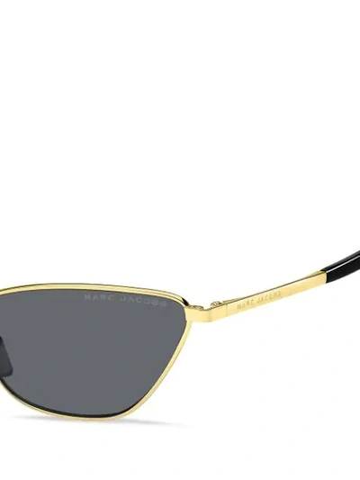 Shop Marc Jacobs Marc 369 Sunglasses In Gold
