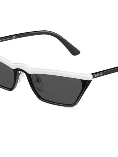 Shop Prada Ultravox Eyewear In Black