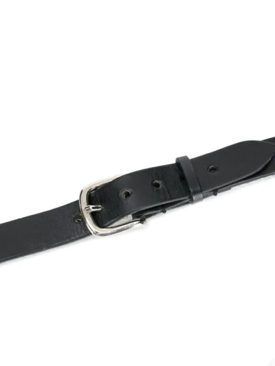 Shop Balmain Chain Belt In Black