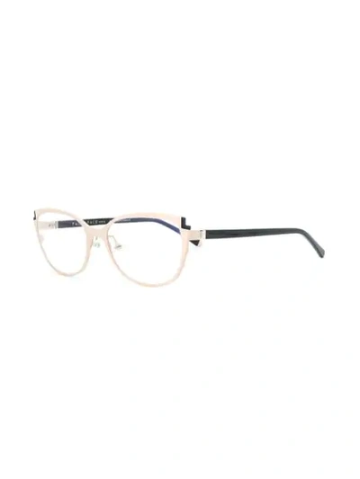 FACE À FACE CAT EYE FRAME GLASSES - 粉色