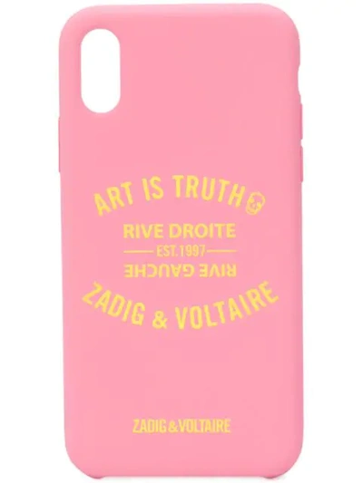 Shop Zadig & Voltaire Zadig&voltaire Iphone X Phone Case - Pink