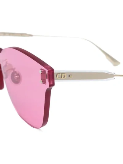 Shop Dior Colorquake2 Sunglasses In Pink