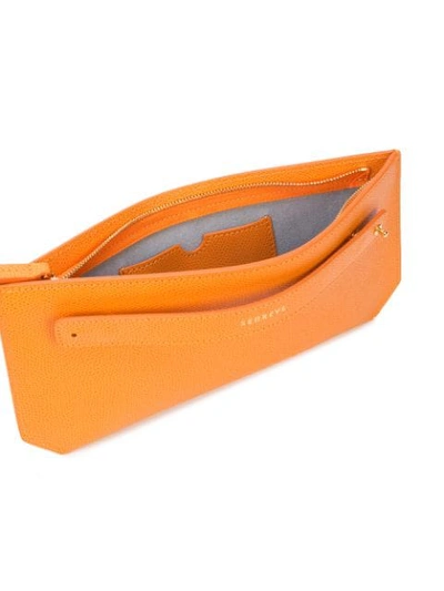 Shop Senreve Bracelet Pouch Bag In Orange