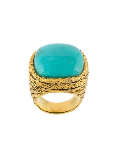 Shop Aurelie Bidermann Miki Ring In Blue