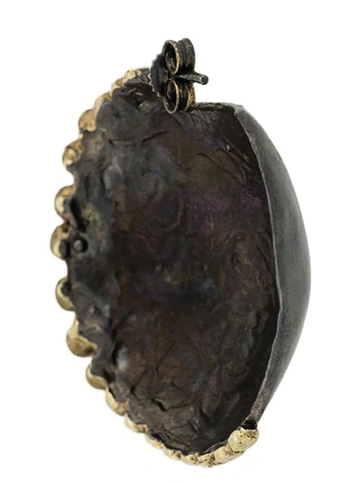 Shop Angostura Stone Embellished Earrings In Black