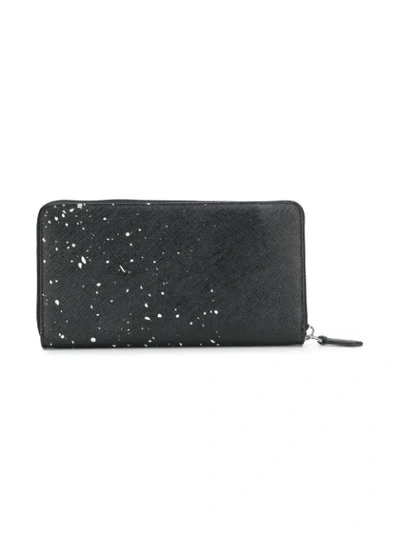 Shop Givenchy Logo Wallet In Black