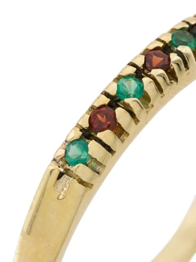 Shop Angostura Stone Embellished Ring In Gold