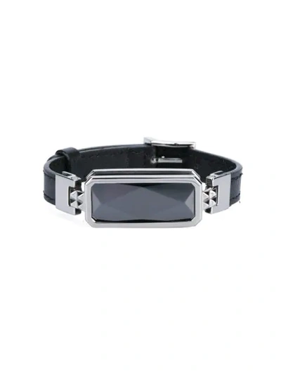 Shop Altruis By Vinaya Black Wearable Technology Bracelet